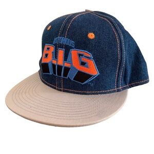 Notorious B.I.G. Big Knick Denim Snapback Hat Urban Streetwear Rap Music